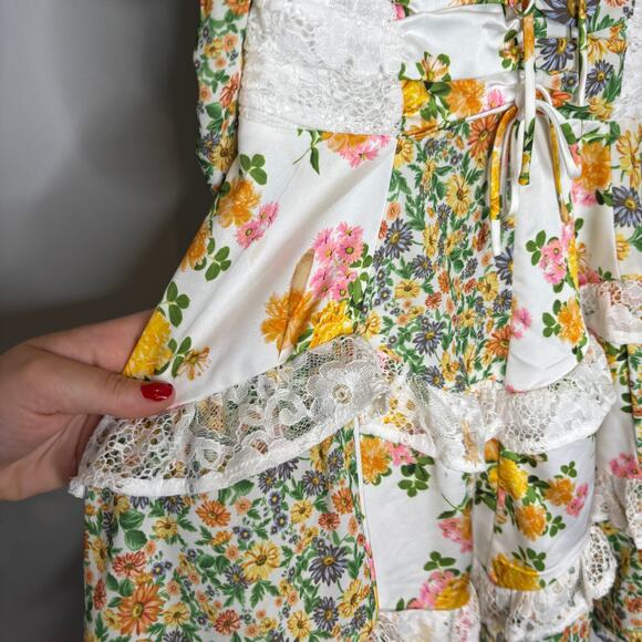 For Love & Lemons Rosalyn Mini Dress - Picture 10 of 11